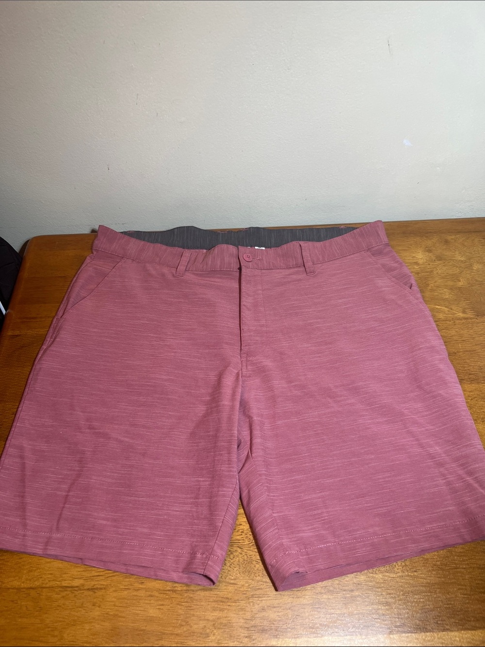Ron Jon Pink Corduroy  walk shorts size 38